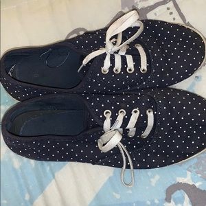 Polka Dot Low Top Sneakers